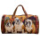 Weekenderveske i bomull, vattert, liten, 40x20x20 cm 1