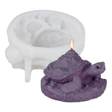 Moules à bougies en Silicone en forme de-Tortue Iceberg HY82