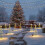 AuroraX Solar Christmas Tree Lights 8 Modes Waterproof 7