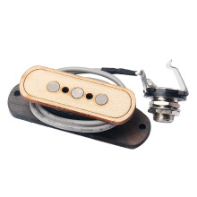 Gitarový snímač Cigar Box, javor, hnedý