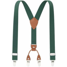 Bretels voor kinderen, jongens en volwassenen - 4 maten, stevige metalen clips, elastische verstelbare bretels