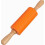 Rolo de silicone giratório com cabo de madeira 1