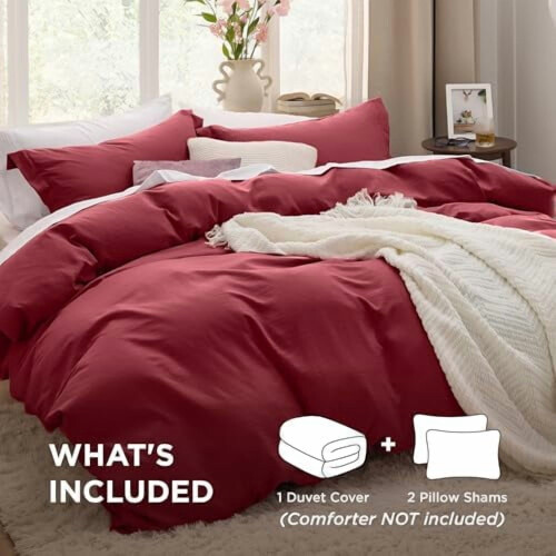 Parure de lit Queen 3 pièces – Microfibre de polyester douce 2