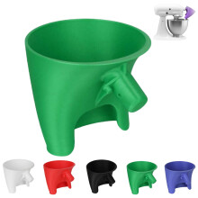 Lejek do mąki premium do miksera stojącego – kompatybilny z KitchenAid Artisan KSM150 i podnośnikiem misy – łatwy w czyszczeniu, niezbędny