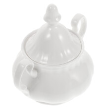 Sucrier OUNONA Vintage en céramique blanche 280 ml