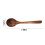 Wooden Cooking Spoon 6.9in Long Handle 3
