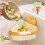 Sink Strainer Basket with Suction Cup, Auto-Dump & Sponge 1