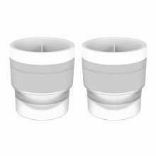 Moule à glaçons sphériques en silicone pour whisky, 7,2 cm (2,83 po), lot de 2