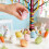 Gold Glass Easter Egg Decorative Centerpiece 3