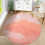 Στρογγυλό χαλί Pink4ft – Μαλακό, αντιολισθητικό, πλενόμενο χαλάκι παιδικού δωματίου 5