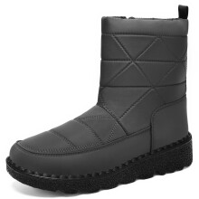 Snestøvler til kvinder Vintersko Slip-on støvler Moderigtige efterårsstøvler Ankelstøvler med varmt for