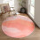 Στρογγυλό χαλί Pink4ft – Μαλακό, αντιολισθητικό, πλενόμενο χαλάκι παιδικού δωματίου 7