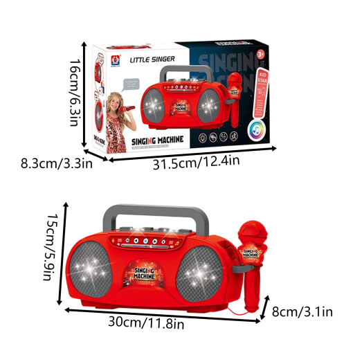 Singing Machine karaoke toy with microphone 1 piece 1