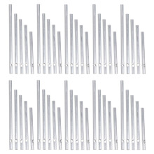50 tubes en aluminium pour carillon éolien, 6 mm