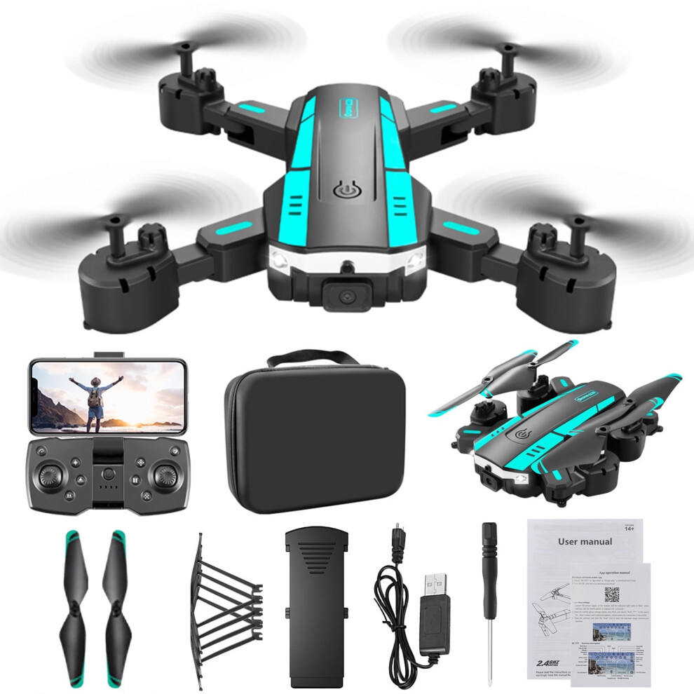 Fpv Drone With 1080P Hd Camera 2.4G Wifi Rc Quadcopter With Headless Mode Follow Me Altitude Hold Obstacle Avoidance For Adults 9450273746951