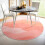 Στρογγυλό χαλί Pink4ft – Μαλακό, αντιολισθητικό, πλενόμενο χαλάκι παιδικού δωματίου 6