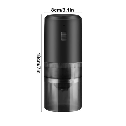 Electric Coffee Grinder USB Rechargeable Ceramic Burr7x3 2