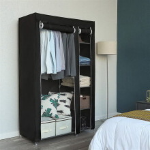 High-Quality Wardrobe Closet, Non-Woven Storage Shelf Closet Wardrobe