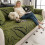 Vinter Vintage Sofahynde 90x70cm Skridsikker Polyester 4