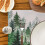 Ensemble de 4 sets de table Forêt Aquarelle, 30 x 45 cm 3