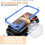 Συμβατό με το iPhone16Pro Max Metal Hybrid Case: Συρόμενο κάλυμμα κάμερας, ενσωματωμένο 2