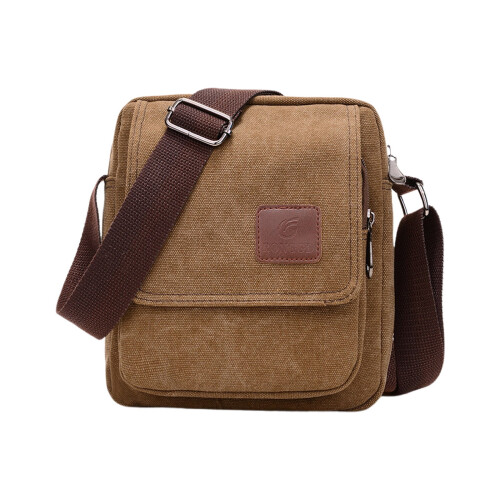 Plecak crossbody z płótna unisex, torba podróżna