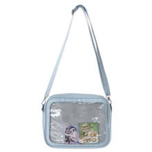 Luksus Pu Ita Taske Crossbody Kvinder Søde Lolita Tasker Sød Gennemsigtig Lomme