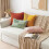 Μαξιλαροθήκες Rust Fall Corduroy Euro Sham 24x24", Σετ 2 τεμαχίων, μαλακές μαξιλαροθήκες με 5