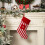 Chaussette de Noël extra large à suspendre à la cheminée, résistante 5
