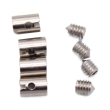 amleso4Set Throttle Cable Ends5mm Throttle s Premium Universal Replacement Throttle Cable Repair Kit for Quads Motorcycle