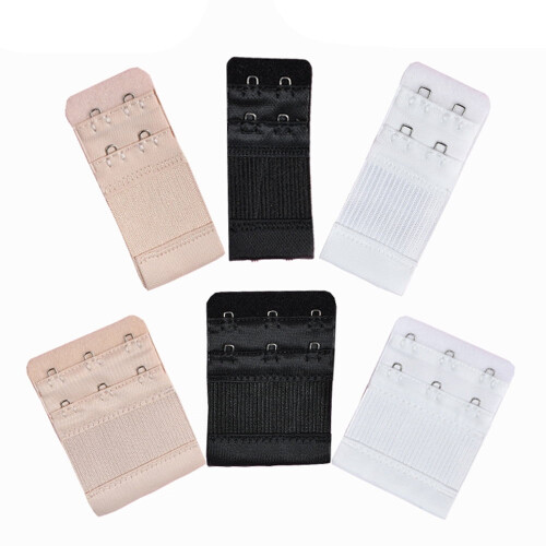 Outtop6pcs Women Soft Comfortable Bra2 & 3Hooks Extender Strap Adjustable Extension