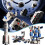 Constructo Modulares Transformationsspielzeug-Set, magnetisches Transformations-Baufahrzeug-Spielzeug, transformierbares 2