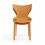 (4x Orange Stacking Chairs) Modern Style Retro Dining Garden Stackable Chairs 5