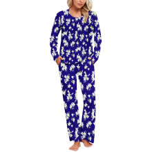 Tacar Pajamaí Bog do Mhná 2025 Tacar Éadaí Codlata Muinchille Fada do Mhná