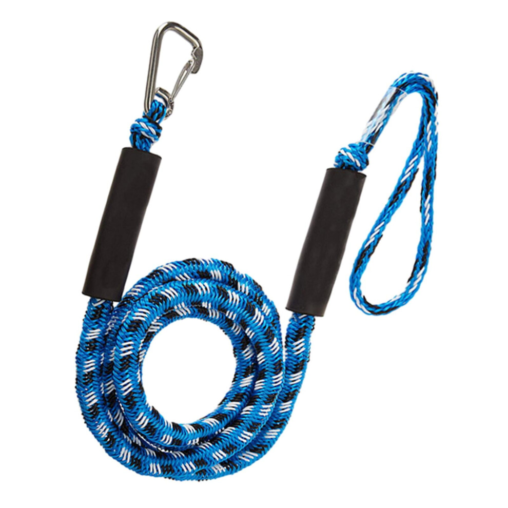 Boat Bungee Dock Line Boat Tie Down Ropes With Stainless Steel Clip Durable Reusable 1.2M Practical Marine Bungee Cord Boat Ties Fittings A 9555307289630