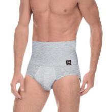 Sous-vêtements gainants taille haute pour hommes, slips en coton, culottes ventre plat