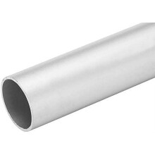 Rura okrągła o długości 92" i grubości ścianki 1/2", anodowana na kolor przezroczysty, aluminiowa, 050"