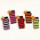 Gestreifte Damen-Overknee-Socken, 1 Paar 7