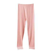 Warme winterslaapbroek voor dames van dubbel geborsteld fleece met warmte-isolerende eigenschappen - Effen kleur, maat L-3XL, polyester thermisch