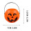 τεμάχια κουβάδες με κολοκύθες για το Halloween – Πλαστικές θήκες για γλυκά, δώρα για 2