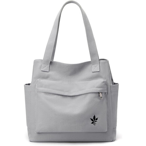 Dameshandtas, canvas schoudertas, casual draagtas