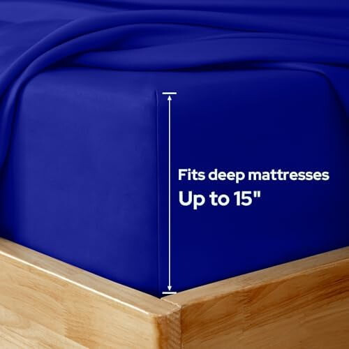 6-Piece Microfiber Bed Sheet Set Full Size 1
