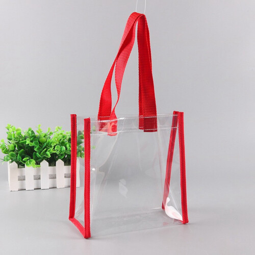 Ediodpoh Clear Tote Bag Μόδα τσάντα παραλίας τσάντα ώμου για ψώνια, γυμναστήριο, ταξίδια, 1