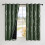 Blackout Curtains 52" x 84", Microfiber, Silver Wave Print, 1