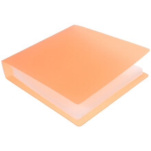 Estuche/Carpeta para CD SENSETH, capacidad para 20 CD/DVD, color naranja.