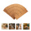 YEAHIBABY glass dividers for packing for packaging tool brown multi-compartment 24PCS 1