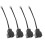 Διαχωριστής τηλεφώνου Worgeous4Pcs RJ11 Προσαρμογέας καλωδίου τηλεφώνου 4 πυρήνων RJ14 1