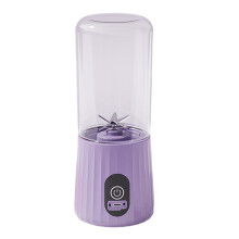 Bærbar USB-genopladelig håndblender med 6 blade – Kompatibel med shakes, juice, sport, rejser og udendørs