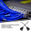 Διαχωριστής τηλεφώνου Worgeous4Pcs RJ11 Προσαρμογέας καλωδίου τηλεφώνου 4 πυρήνων RJ14 6