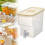 3.9L Clear Fridge Drink Dispenser with Rotatable Spigot 2